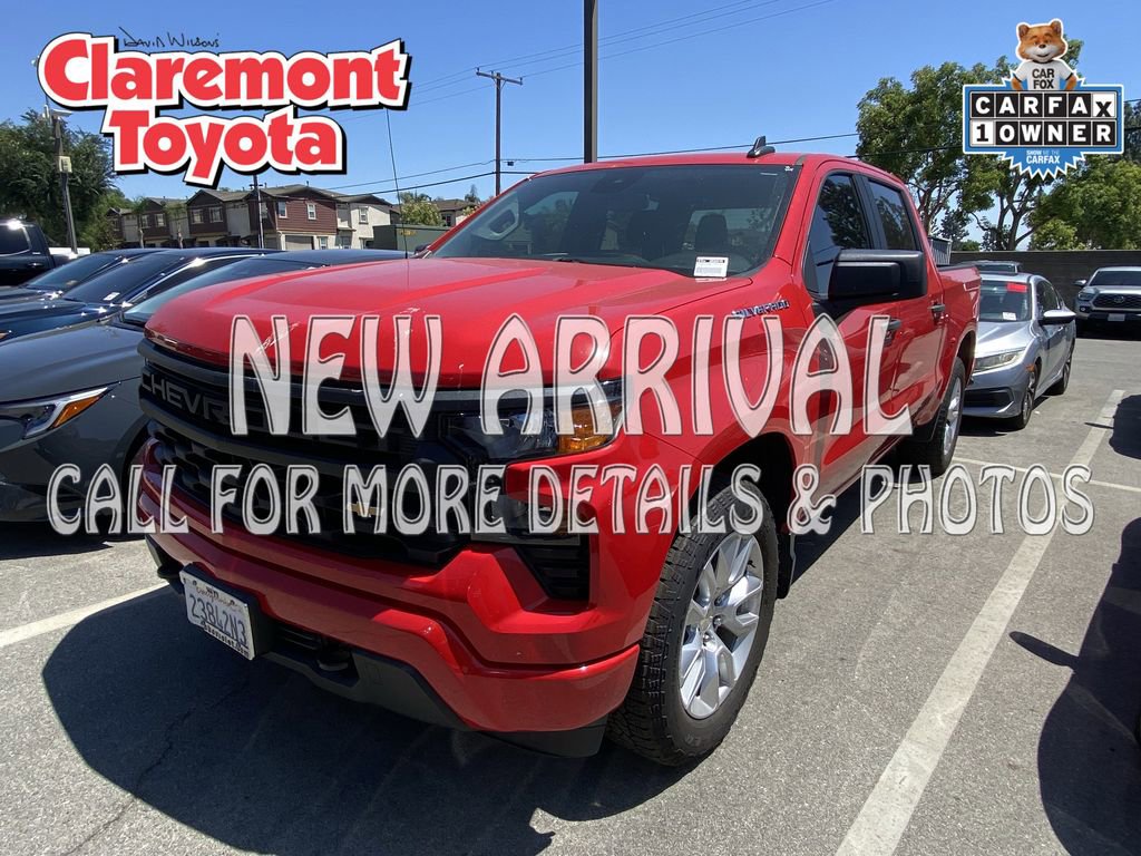 Used 2022 Chevrolet Silverado 1500 Custom RWD image 1
