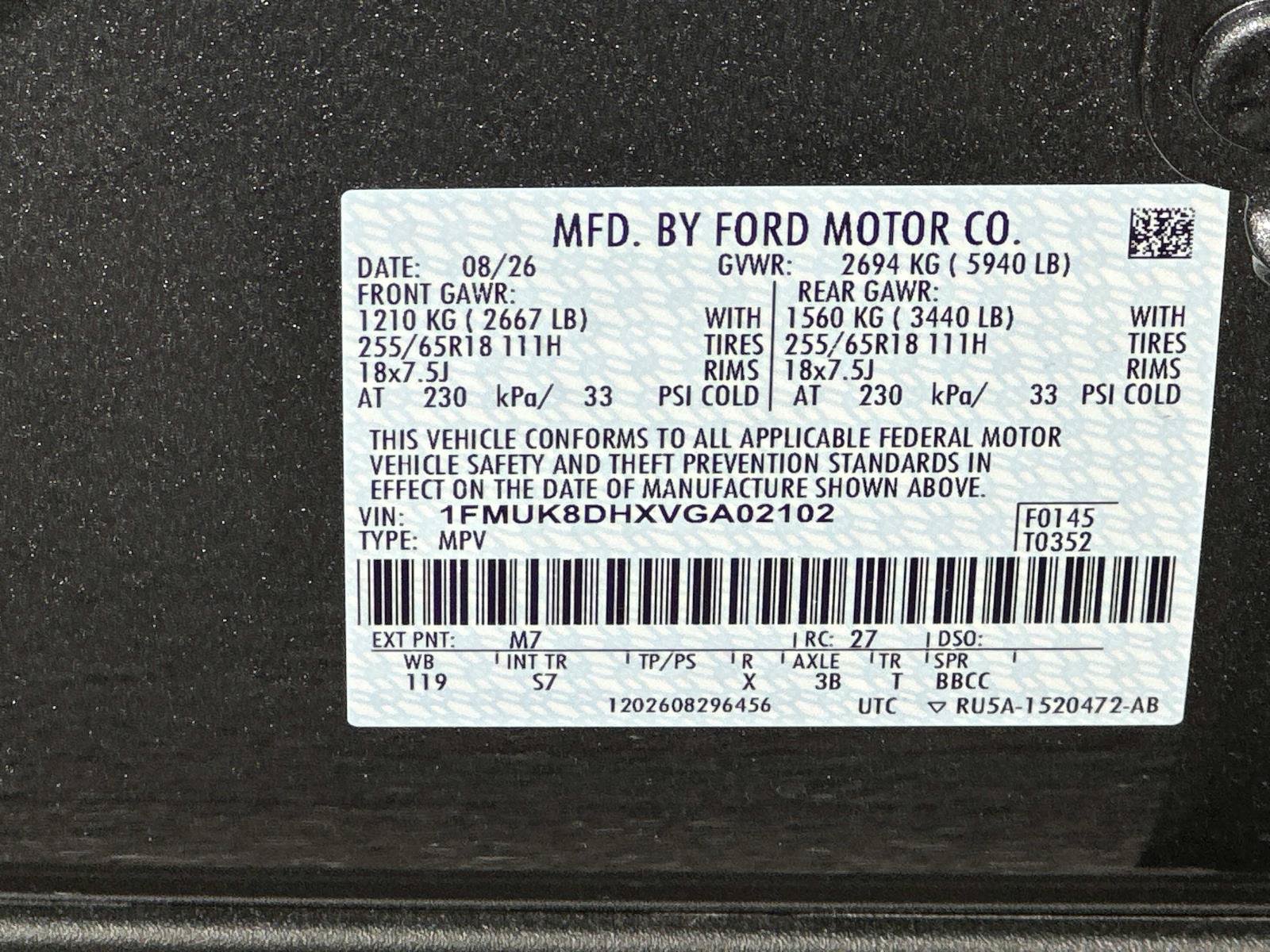 New 2027 Ford Explorer Active w/ Active Comfort Package AWD/4WD image 34