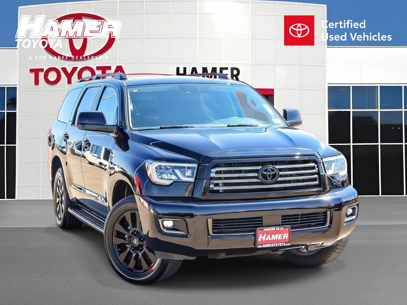 Certified 2021 Toyota Sequoia Nightshade w/ Safety & Convenience Package