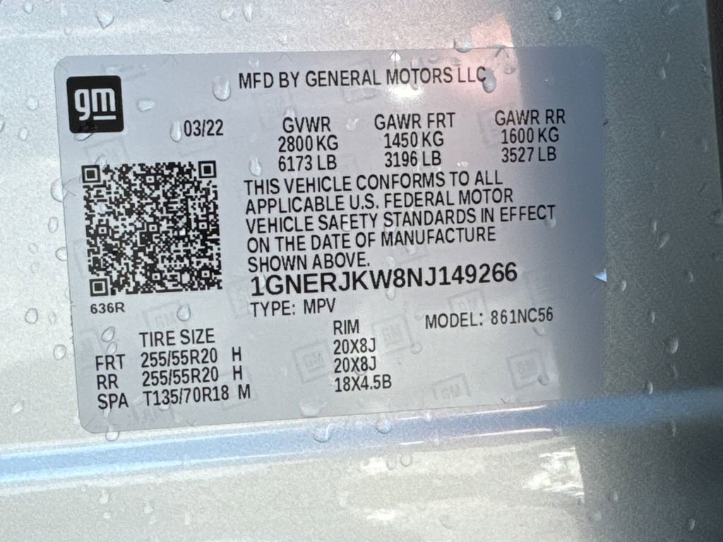 Used 2022 Chevrolet Traverse RS FWD image 33