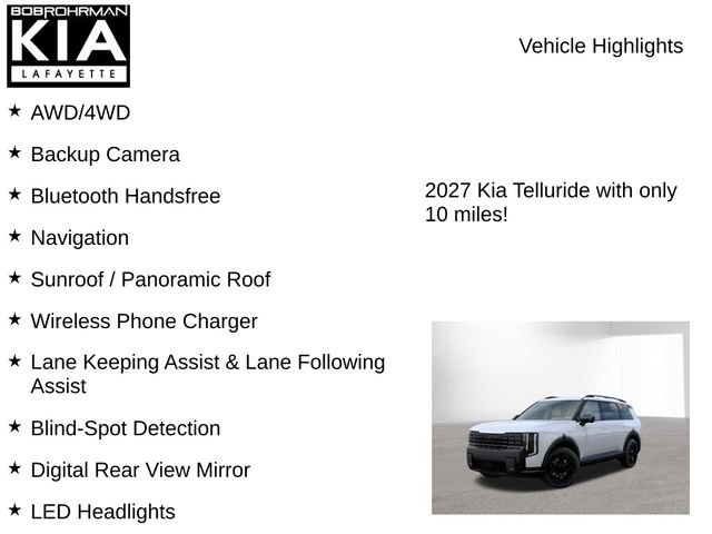New 2027 Kia Telluride X-Line SX Prestige AWD/4WD image 7