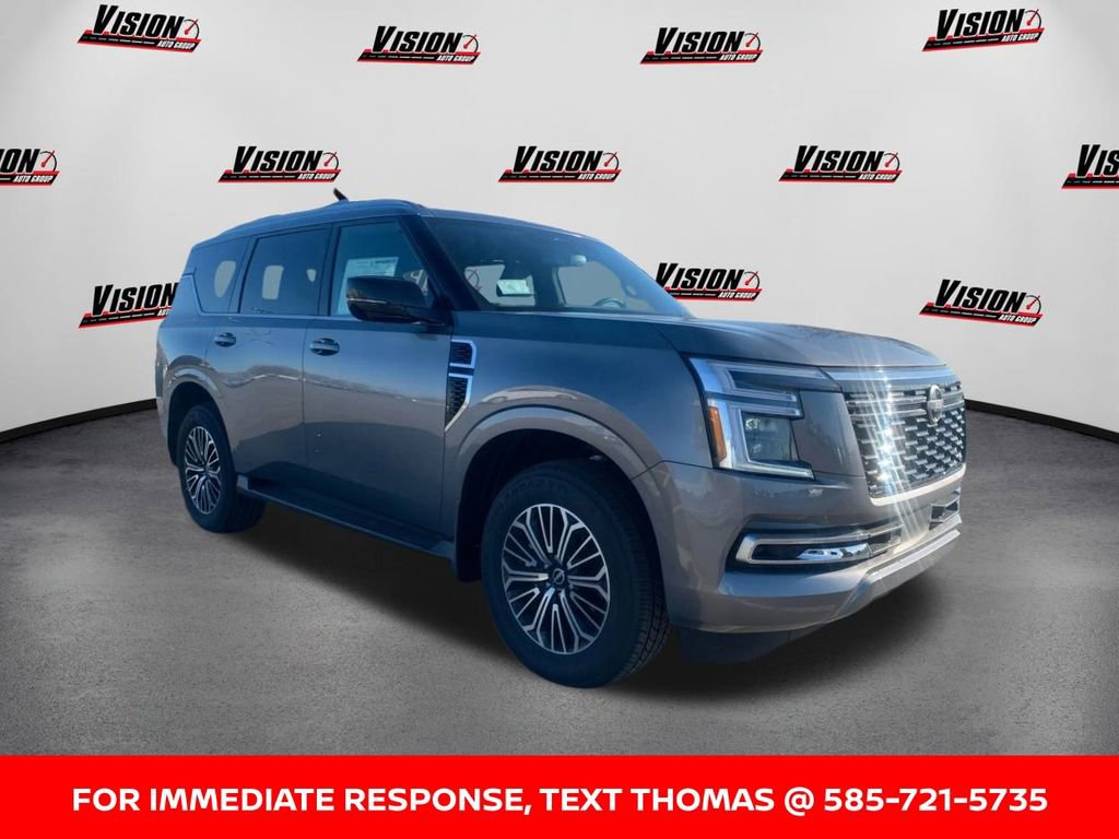 New 2025 Nissan Armada SL w/ Captain's Chari Seat Package AWD/4WD video 3