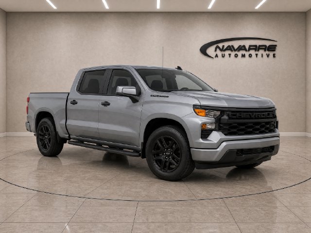New 2026 Chevrolet Silverado 1500 Custom w/ Turbomax Blackout Package RWD image 10
