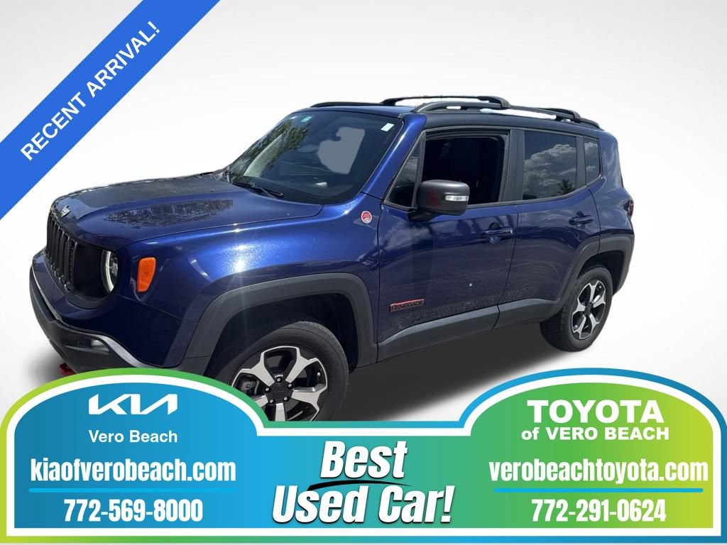 Used 2021 Jeep Renegade Trailhawk w/ Sun & Sound Group AWD/4WD video 1
