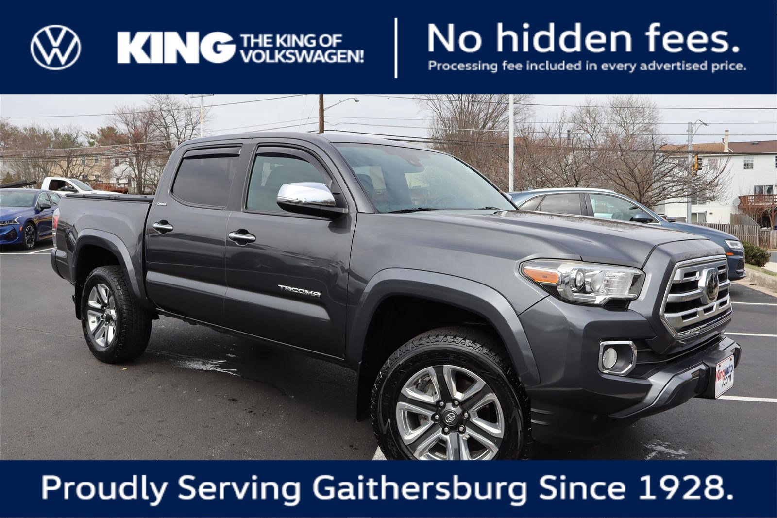 Used 2018 Toyota Tacoma Limited AWD/4WD image 1