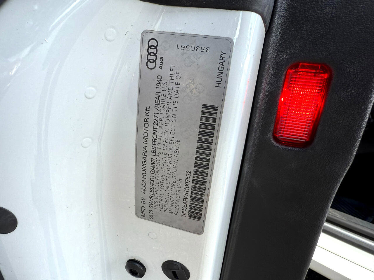 Used 2017 Audi TT 2.0T w/ Technology Package image 43