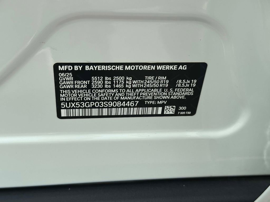 Certified 2025 BMW X3 xDrive30 w/ Premium Package AWD/4WD image 13