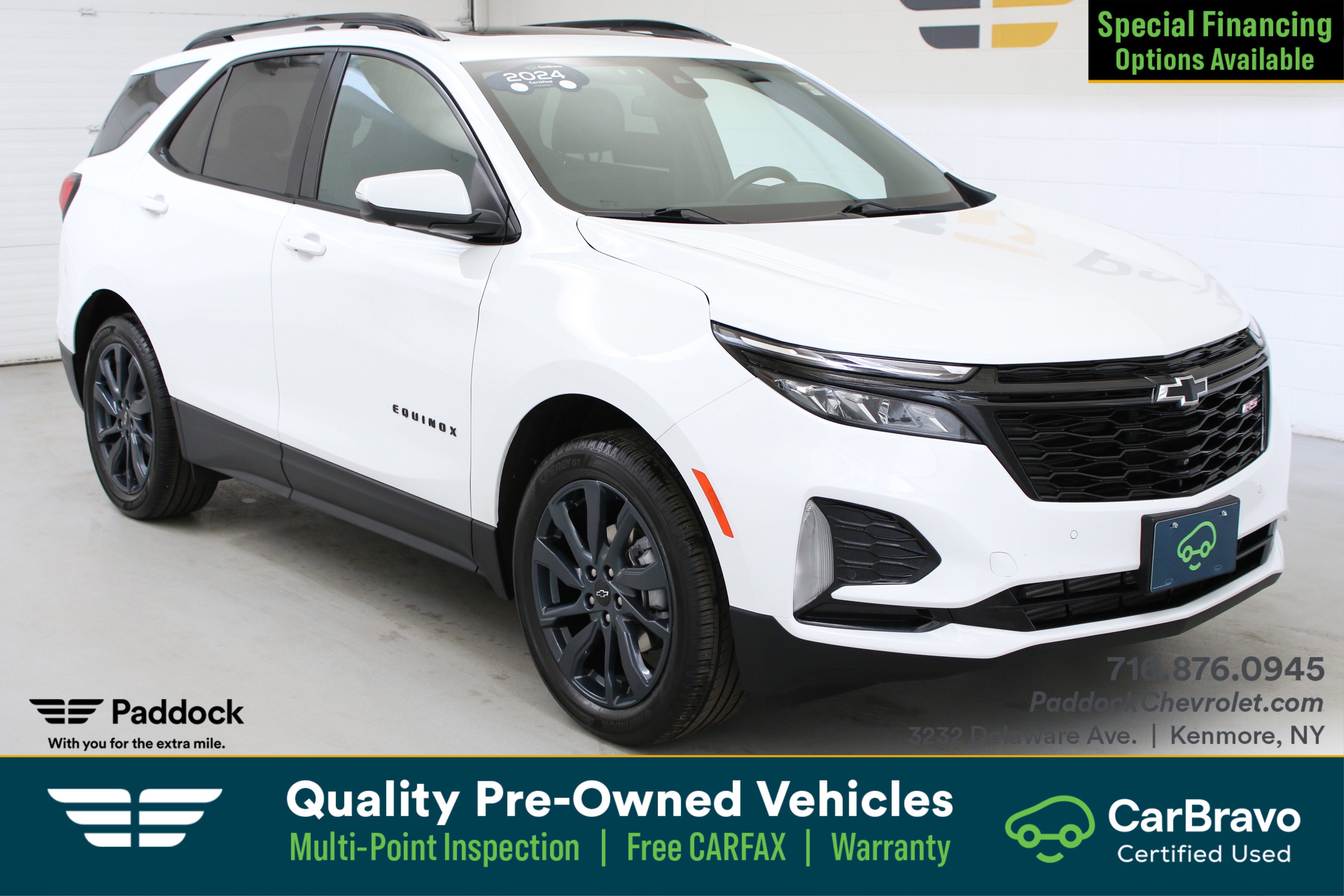 Certified 2024 Chevrolet Equinox RS AWD/4WD image 1