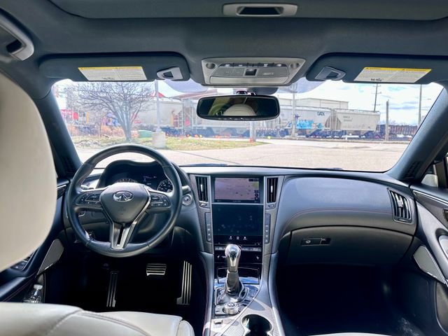 Used 2021 INFINITI Q50 Red Sport 400 w/ Proactive Package image 6