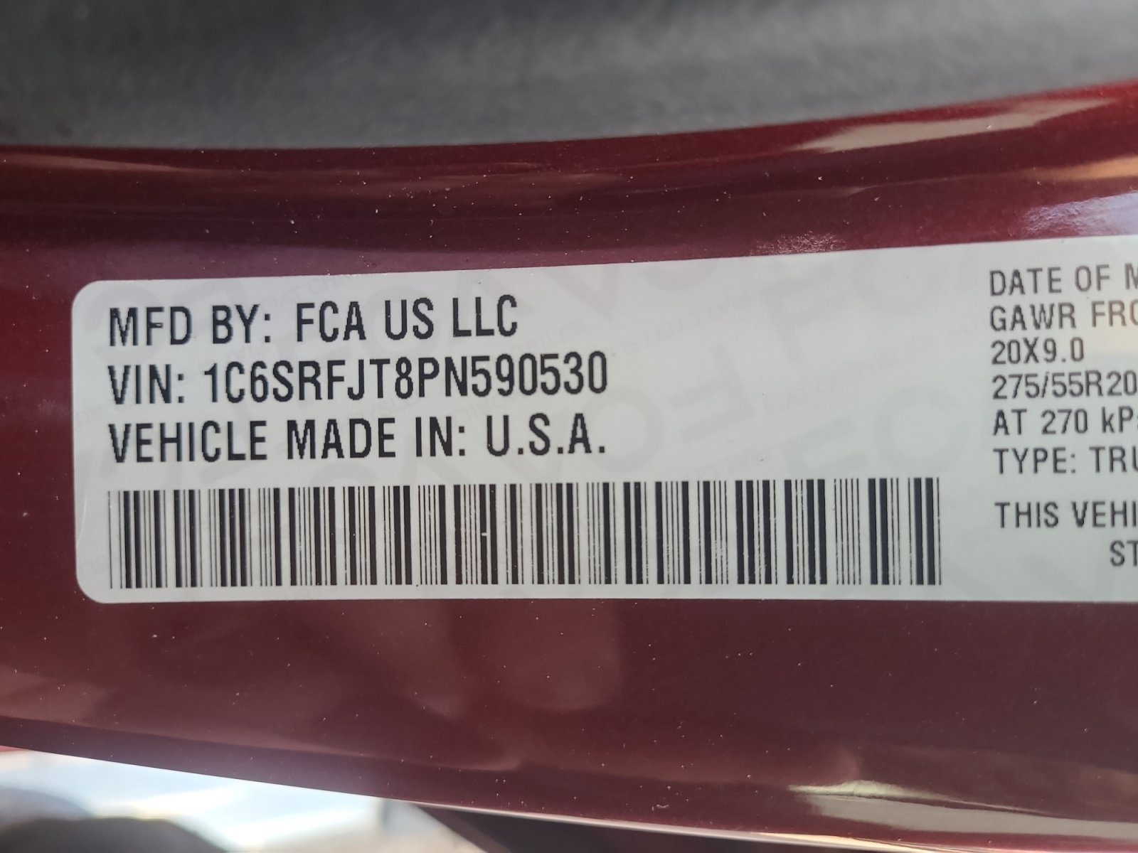 Used 2023 RAM 1500 Laramie AWD/4WD image 34