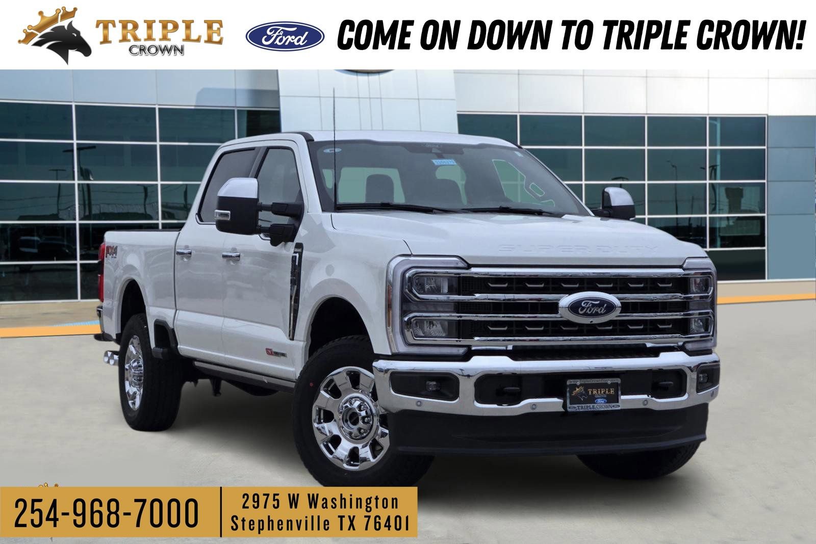 New 2026 Ford F350 King Ranch w/ Chrome Package