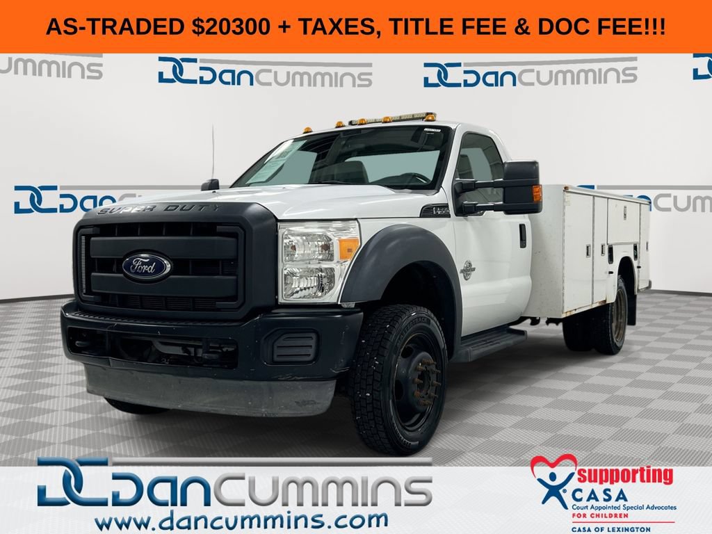 Used 2012 Ford F550 2WD Regular Cab Super Duty w/ Payload Upgrade Pkg image 1