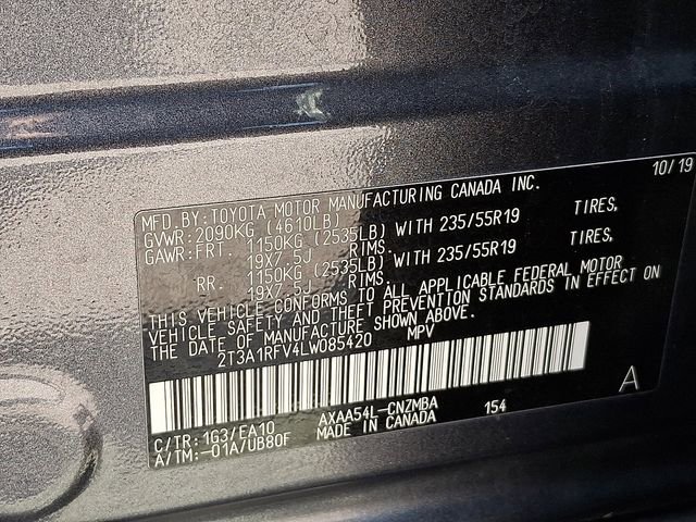 Used 2020 Toyota RAV4 XLE Premium image 31