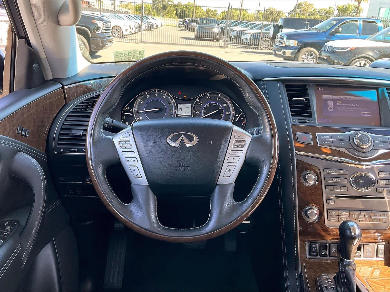 Used 2015 INFINITI QX80 4WD w/ 22" Wheel Package image 8