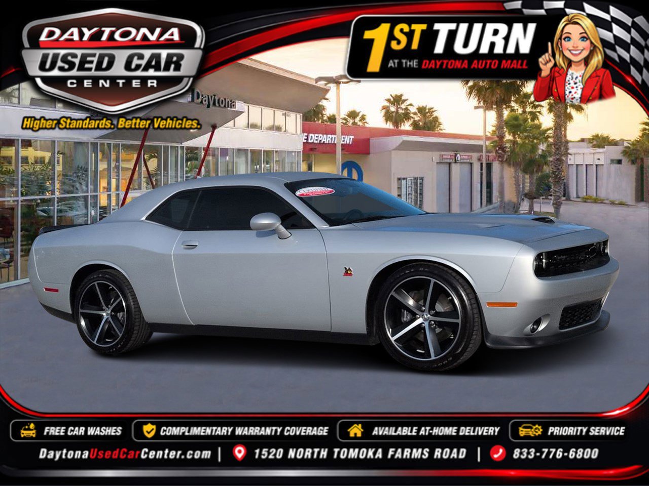 Certified 2023 Dodge Challenger R/T Scat Pack w/ Plus Package