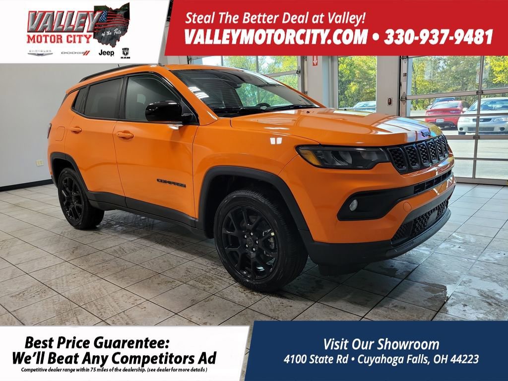 New 2026 Jeep Compass Latitude w/ Sun and Sound Group