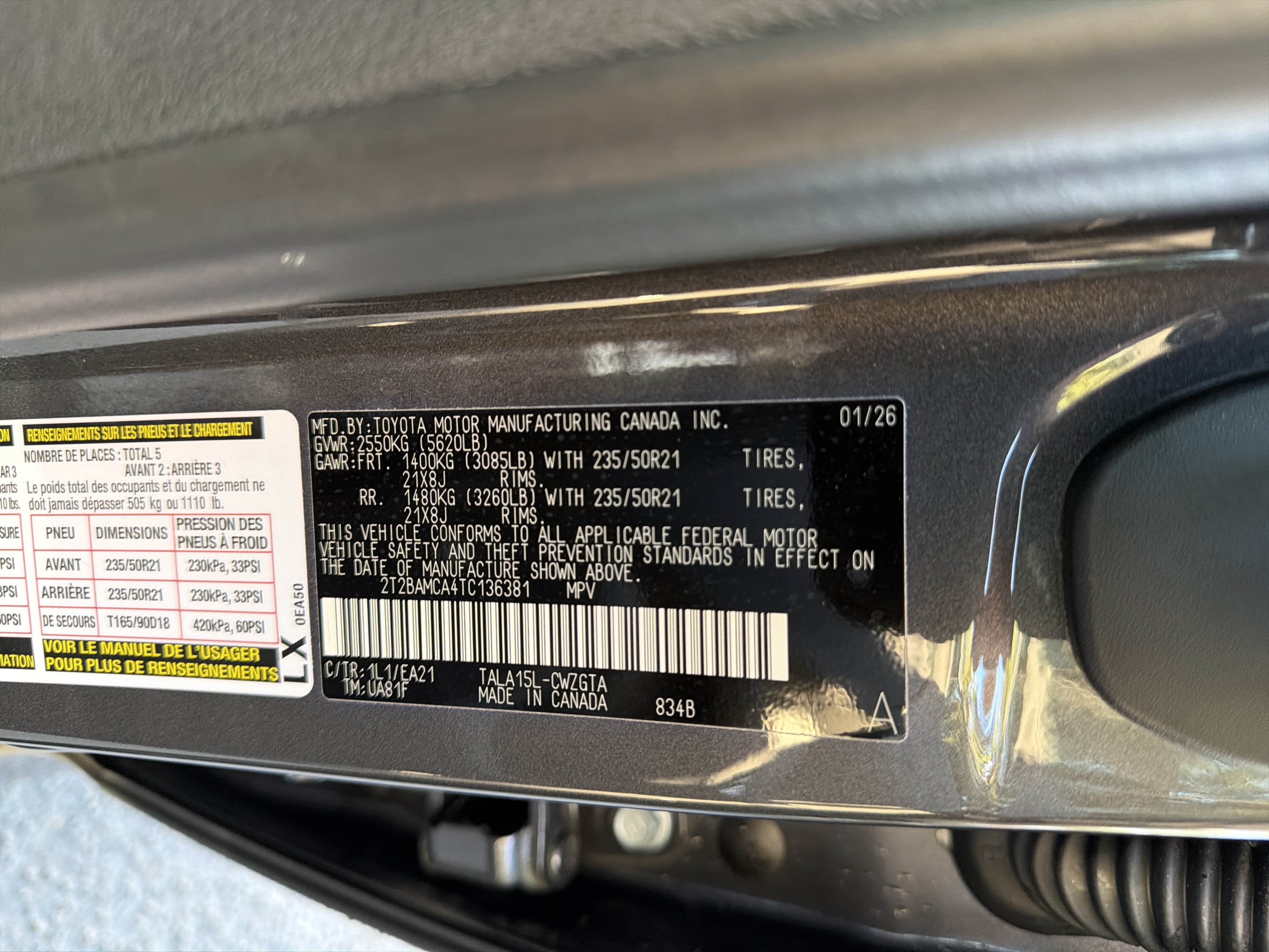 Certified 2026 Lexus RX 350 Premium w/ Convenience Package AWD/4WD image 83