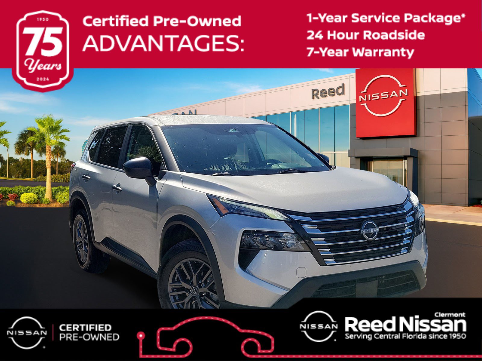 Certified 2025 Nissan Rogue S