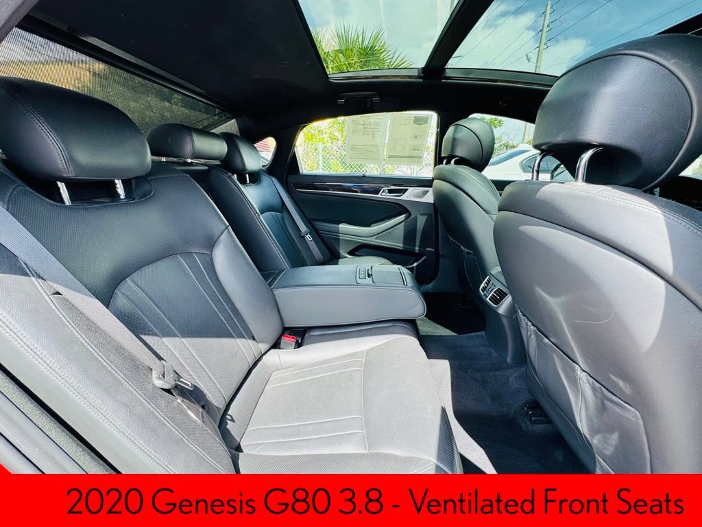 Used 2020 Genesis G80 3.8 w/ Sport Package 02 RWD image 14