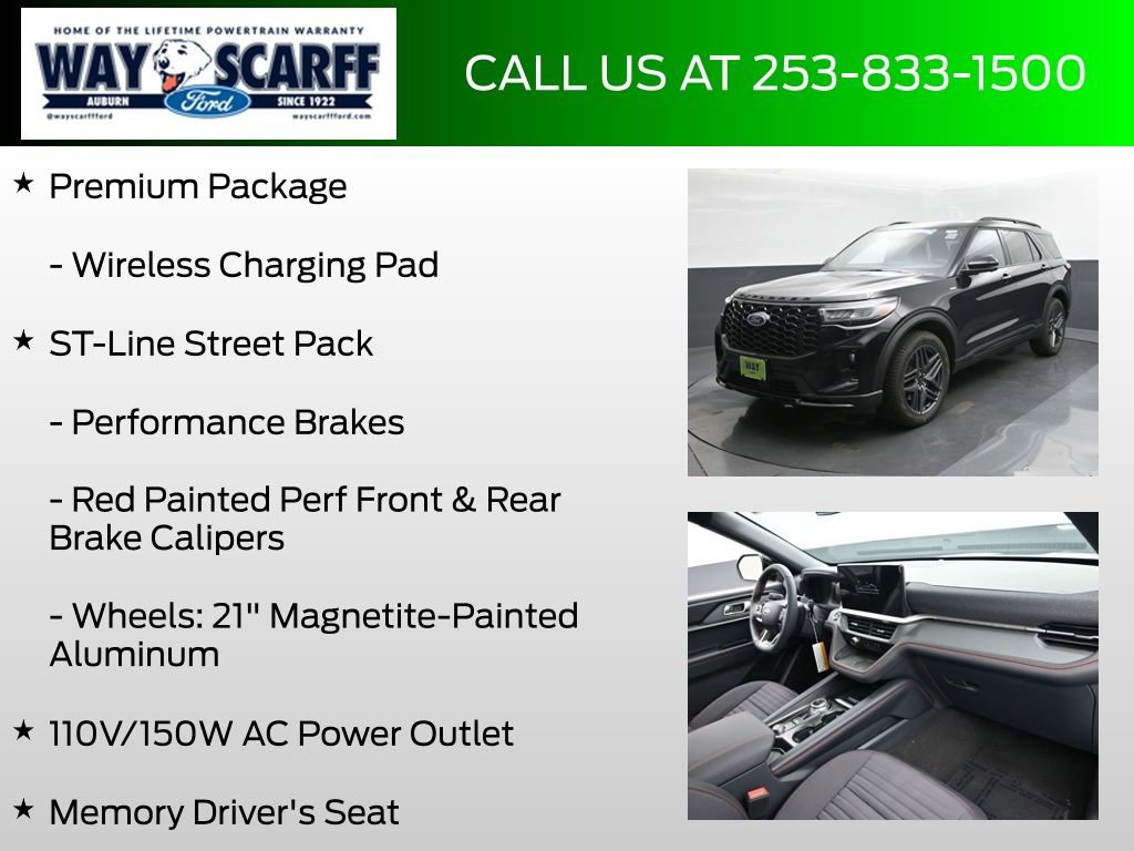 New 2025 Ford Explorer ST-Line w/ Premium Package image 12