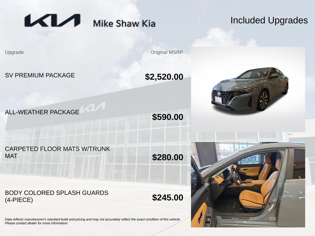 Used 2024 Nissan Sentra SV w/ SV Premium Package FWD image 6