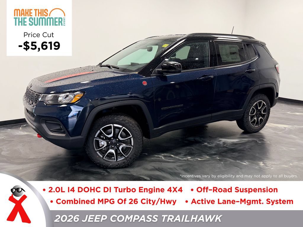 New 2026 Jeep Compass Trailhawk