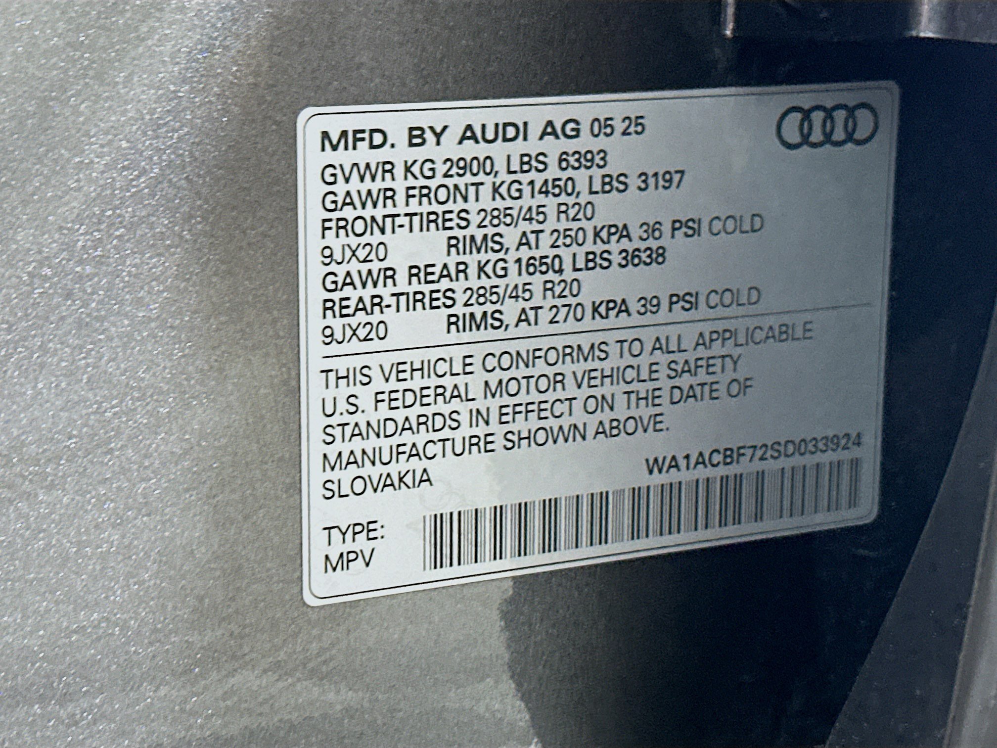 Used 2025 Audi Q7 2.0T Premium w/ Convenience Plus Package AWD/4WD image 34