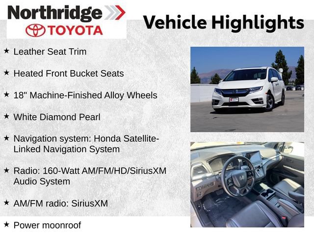 Used 2019 Honda Odyssey Touring image 2