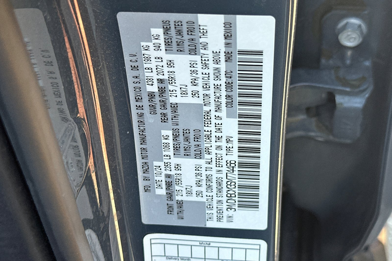 Certified 2025 MAZDA CX-30 AWD 2.5 S w/ Preferred Package image 28