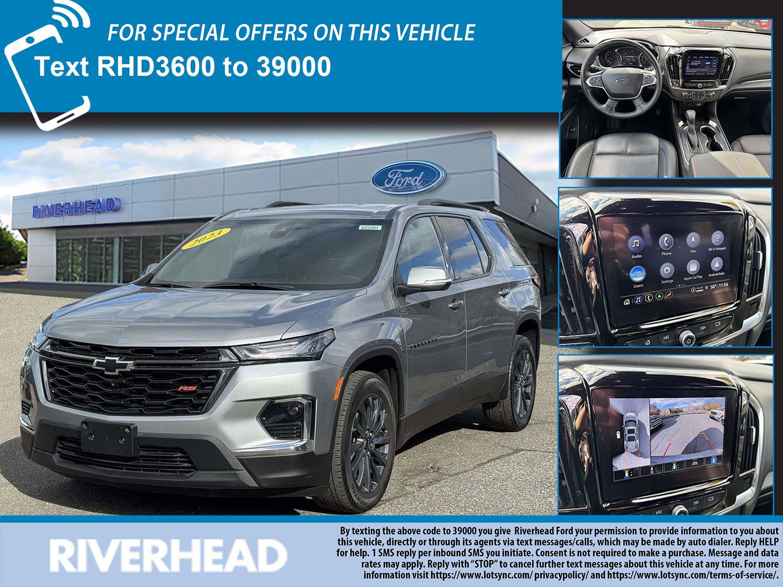 Used 2023 Chevrolet Traverse RS