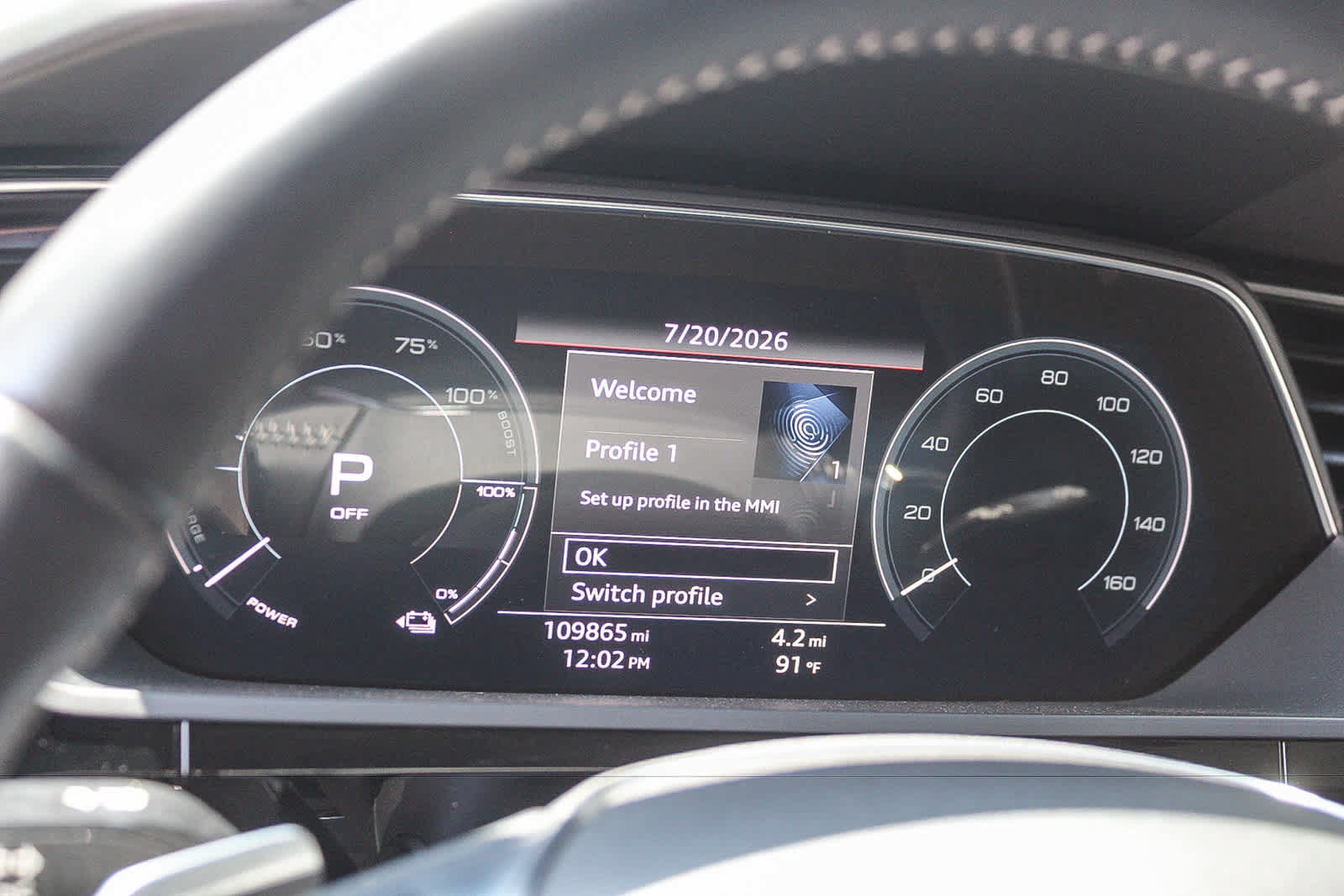 Used 2019 Audi e-tron Prestige w/ Prestige Package AWD/4WD image 21