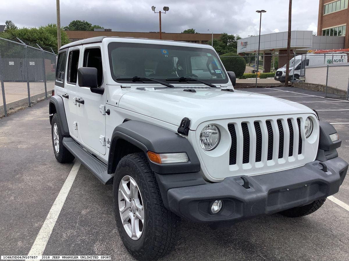 Used 2018 Jeep Wrangler Unlimited Sport S AWD/4WD image 6