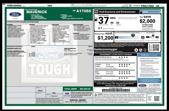 Used 2023 Ford Maverick Lariat FWD image 31