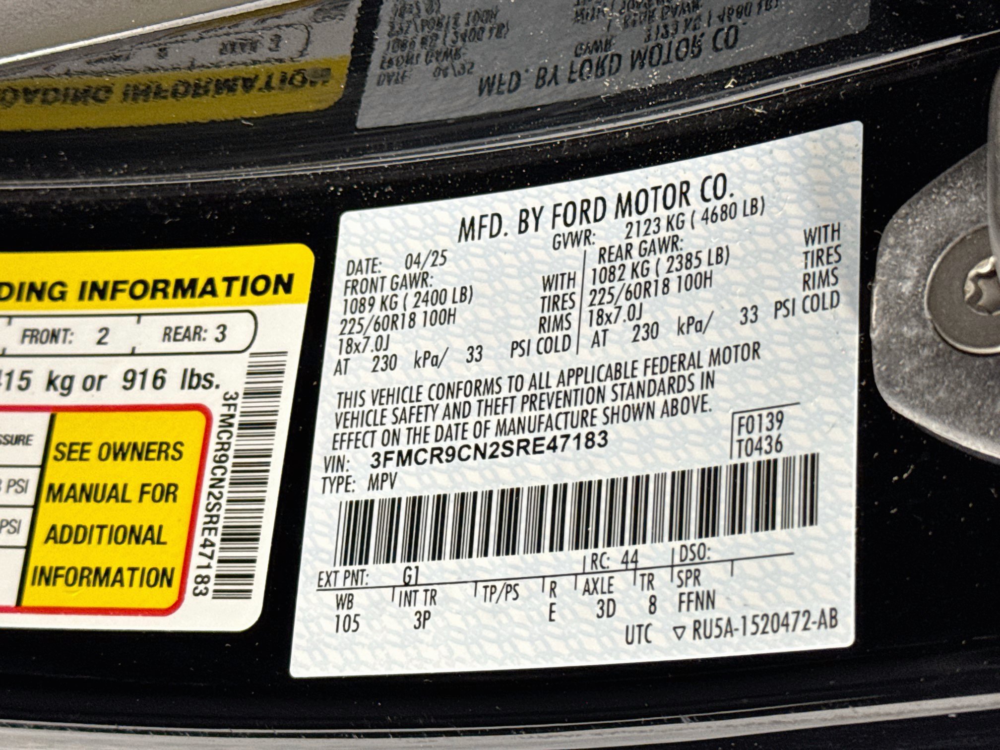 Used 2025 Ford Bronco Sport Outer Banks AWD/4WD image 31