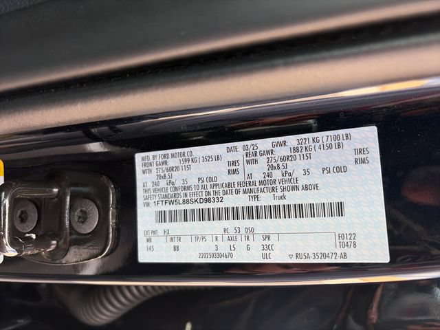 Used 2025 Ford F150 Lariat w/ Equipment Group 501A Mid AWD/4WD image 41