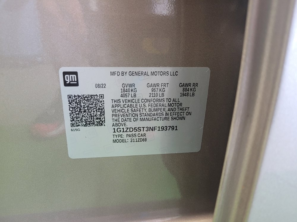 Used 2022 Chevrolet Malibu LT FWD image 33