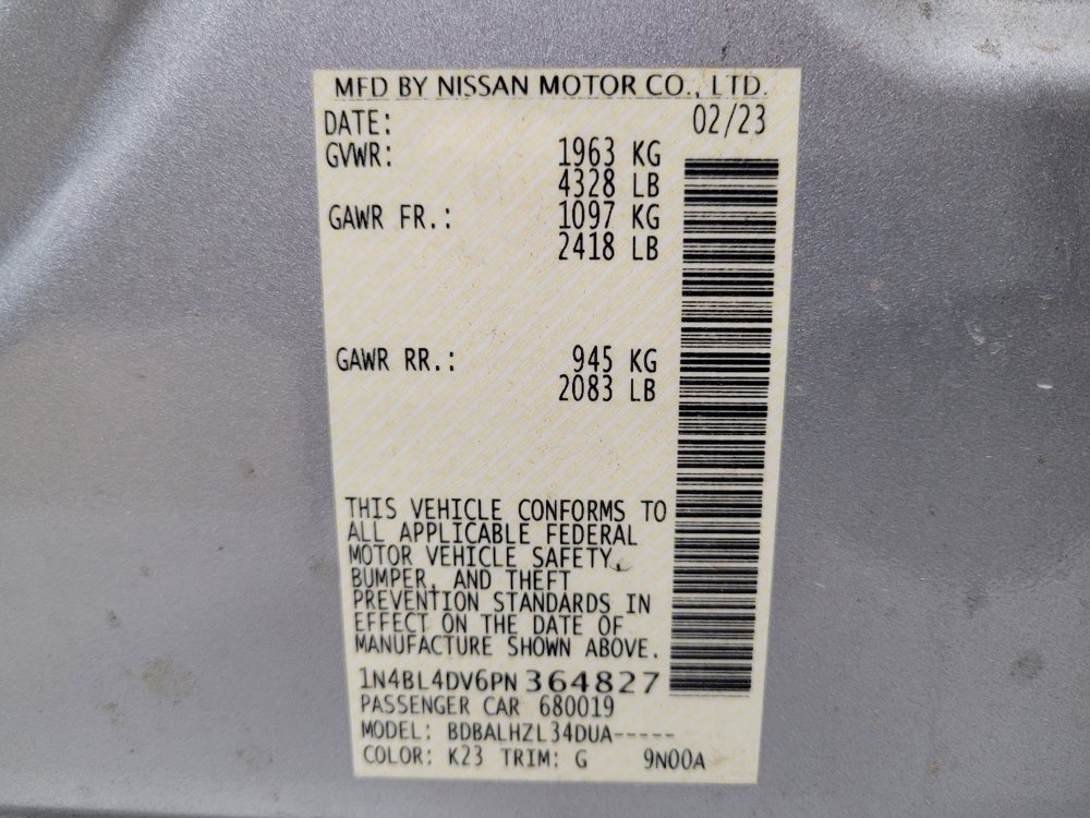 Used 2023 Nissan Altima 2.5 SV image 33