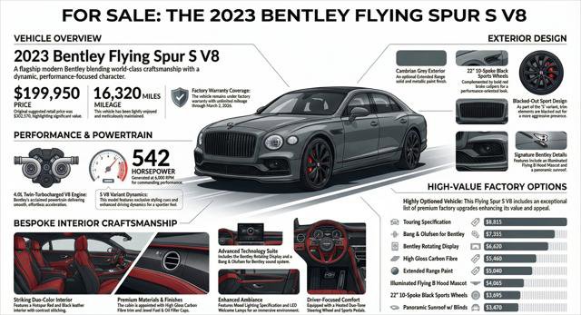 Used 2023 Bentley Flying Spur V8 image 2