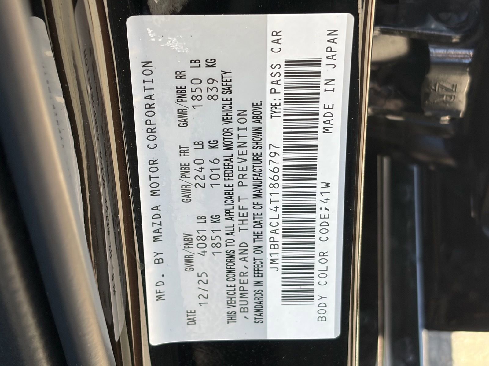 New 2026 MAZDA MAZDA3 2.5 S Sedan w/ Preferred Pkg image 25