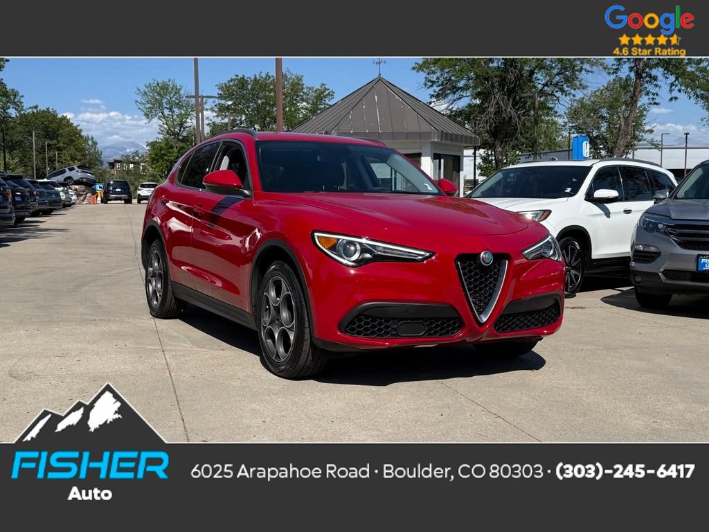 Used 2018 Alfa Romeo Stelvio AWD w/ Cold Weather Package