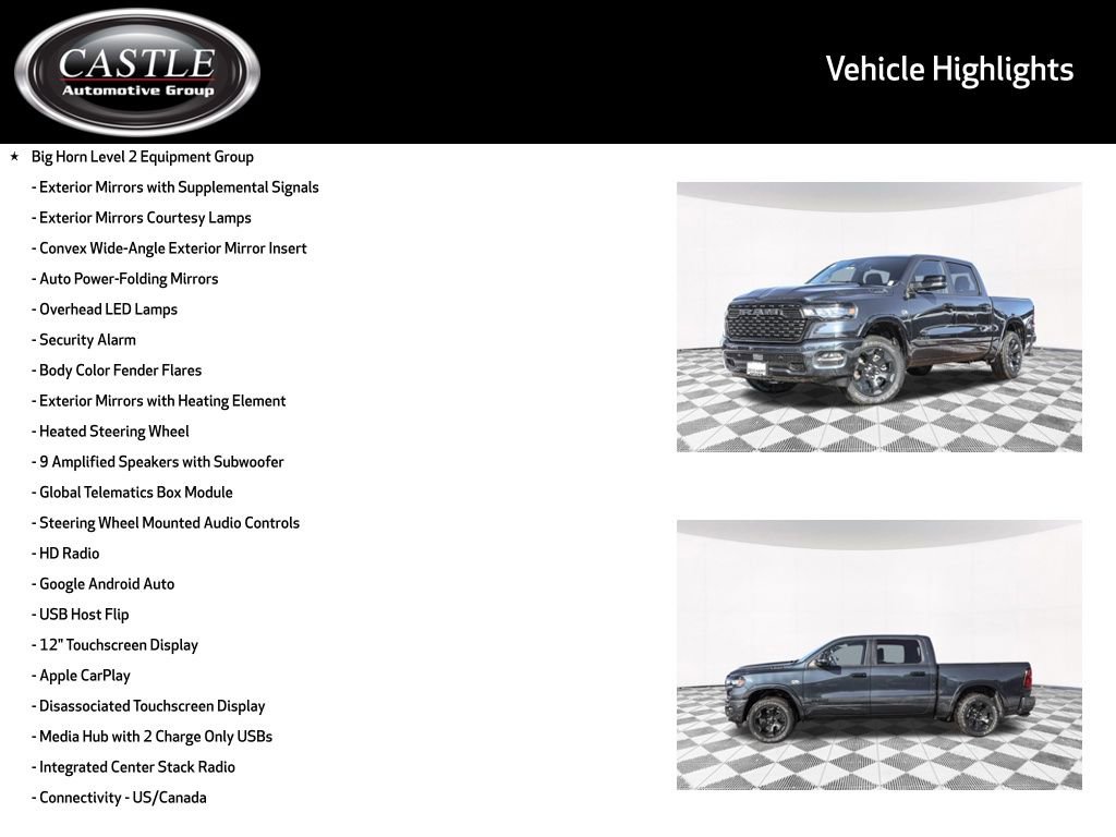 New 2026 RAM 1500 4x4 Crew Cab image 6