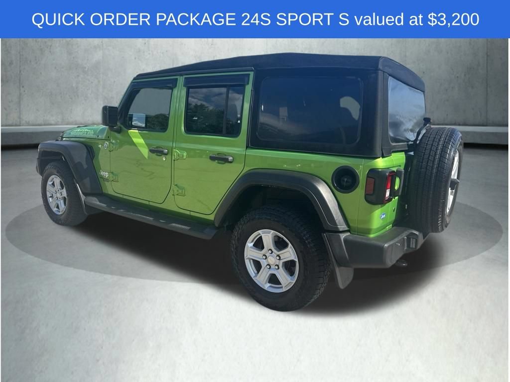 Used 2020 Jeep Wrangler Unlimited Sport S AWD/4WD image 4