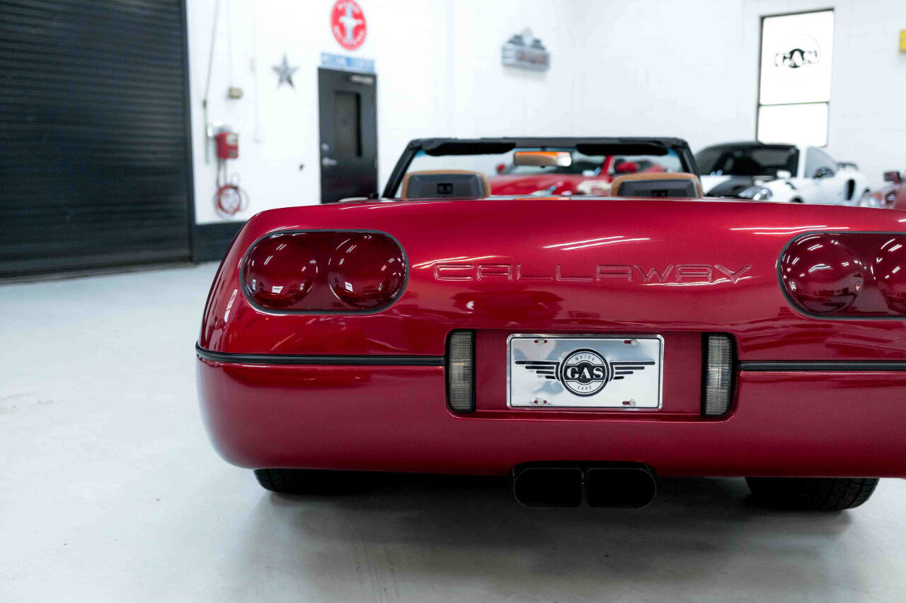 Used 1989 Chevrolet Corvette Callaway Twin Turbo image 41