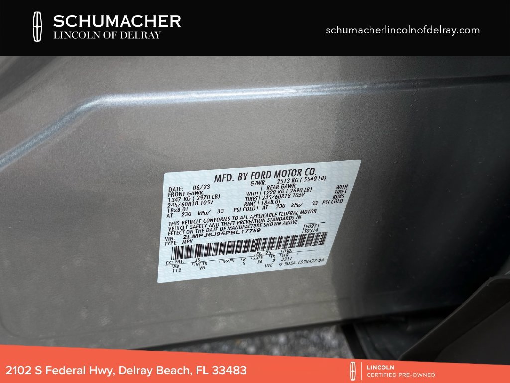 Certified 2023 Lincoln Nautilus FWD w/ Premium Package image 18