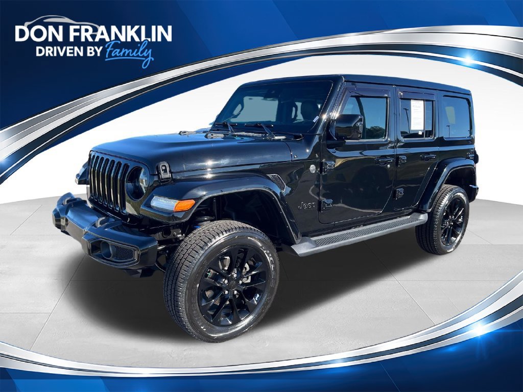 Used 2021 Jeep Wrangler Unlimited Sahara AWD/4WD 360° Tour
