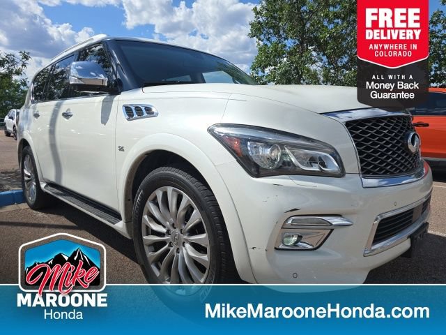 Used 2016 INFINITI QX80 4WD w/ Deluxe Technology Package image 1