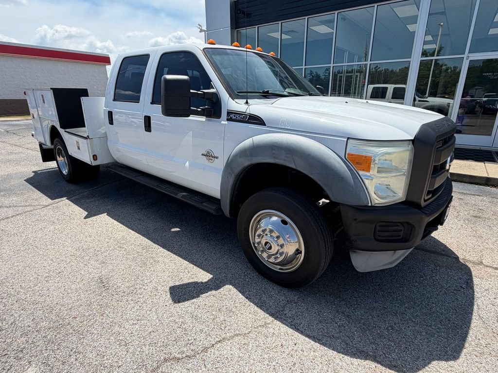 Used 2012 Ford F550 2WD Crew Cab Super Duty w/ Payload Upgrade Pkg image 2
