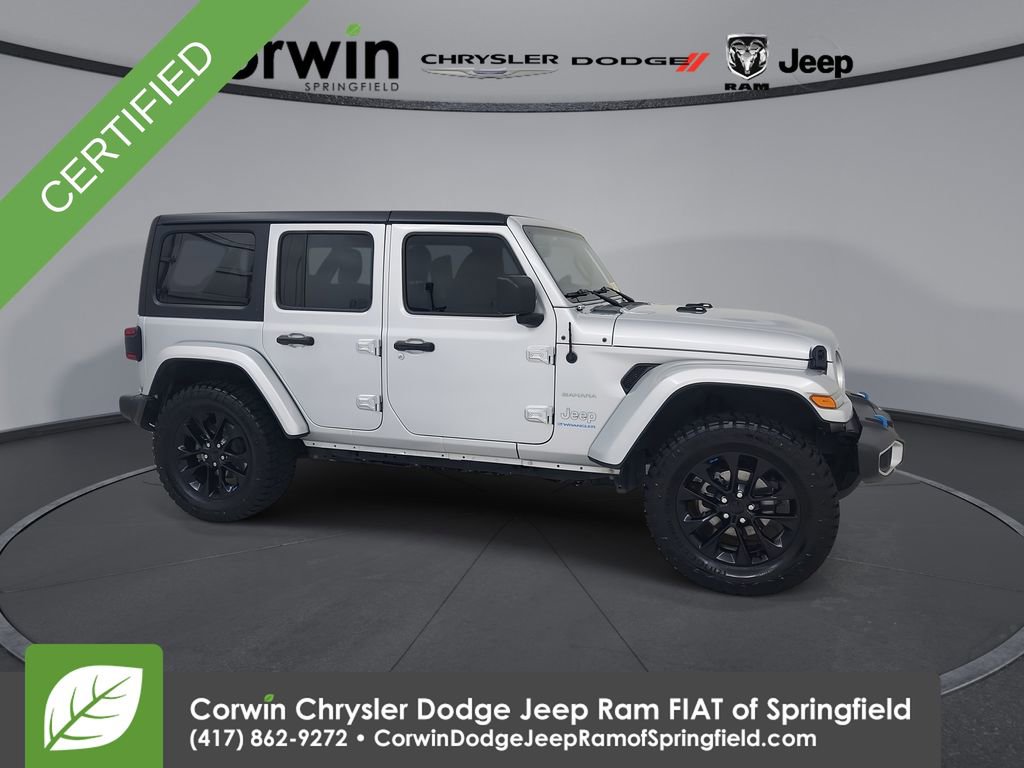 Used 2023 Jeep Wrangler Sahara 4xe 360° Tour