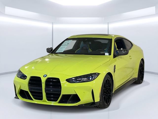 Used 2021 BMW M4 Coupe w/ M Carbon Exterior Package RWD image 1