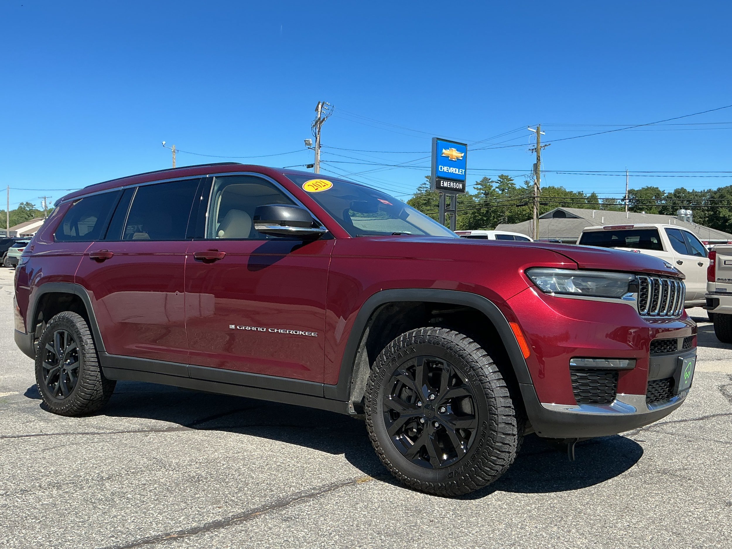Used 2021 Jeep Grand Cherokee L Limited AWD/4WD image 3
